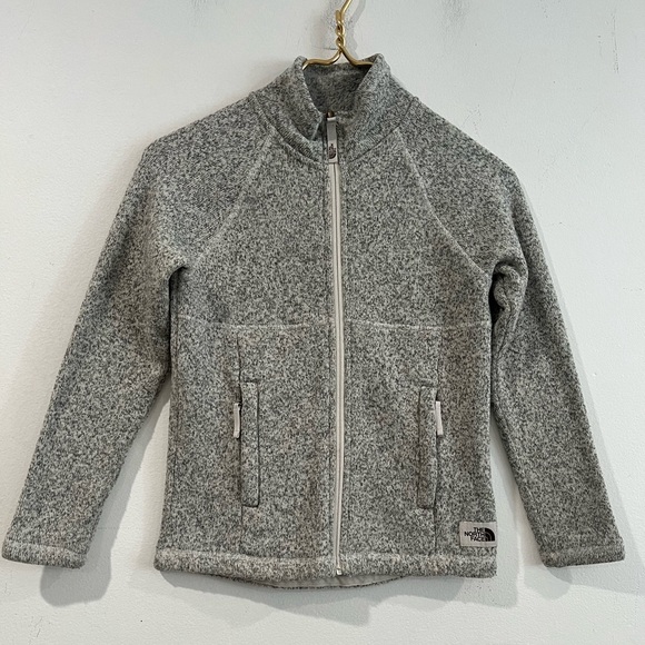 The North Face V5801 Girls Crescent
Full Zip Sweater S 7-8Vintage White
Heather - Picture 1 of 10